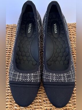 Vivaia Women’s Julie Arch Pro Heels Block Heel Cap Toe Slip On Size EU40.5